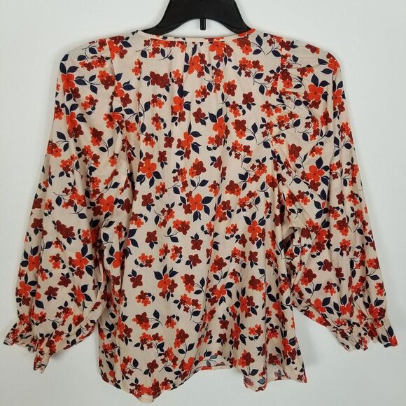 Elizabeth and James Women’s Floral Blouse - Size L - Picture 4 of 8